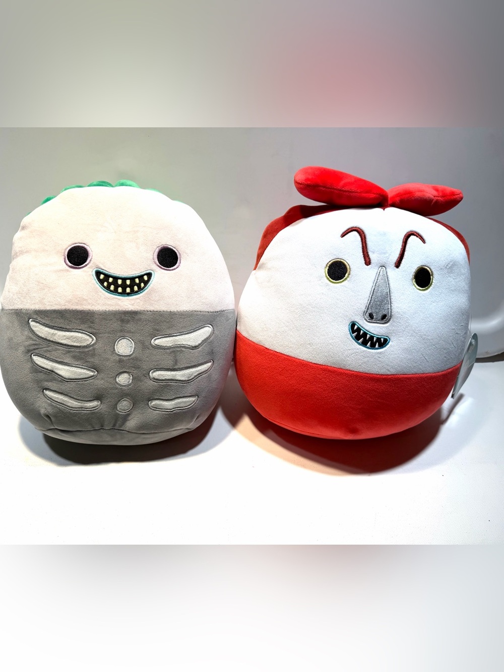NWT Squishmallows Bundle Lot of 2 The Nightmare Before Christmas Lock Barrel 11”